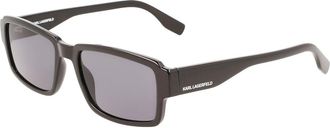 Karl Lagerfeld KL6070S 001 Mens Sunglasses Black Size 55