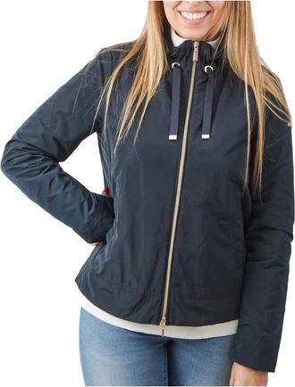 Geox Korte Tianna Jas - Dames - Zomerjassen - Blauw - XL - Jassen