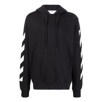 Off-white Mens Off-White SS22 Arrow Pattern Printing Loose Fit Autumn Black OMBB097C99FLE0121001