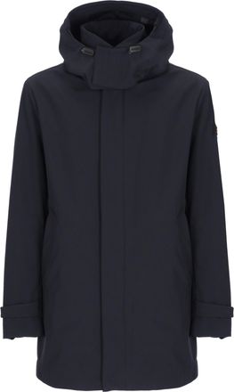Peuterey Blue Groff Hooded Padded Coat