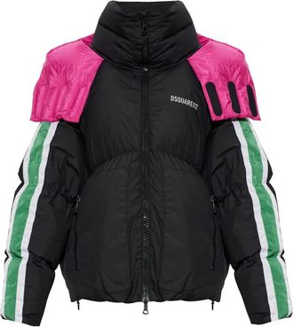 Dsquared2 Giacca Logo Riscaldata - - Jackets - Donna - Nero - XS