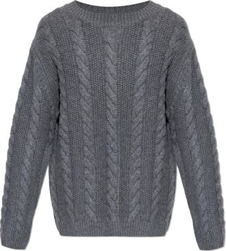 Lisa Yang Espen Sweater - Heren - Cashmere truien - Grijs - 2XL - Kasjmier - Truien & Vesten