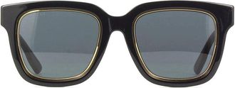 Gucci GG1136SA001 Square Full Rim Sunglasses - Black