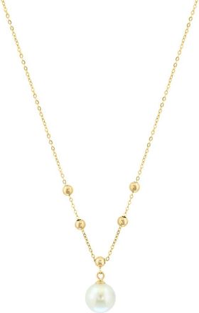 Effy Freshwater Pearl Pendant Necklace in White at Nordstrom Rack, Size 18
