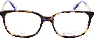 Kate Spade New York Ladies Blue Rectangular Eyeglass Frames NATALIA