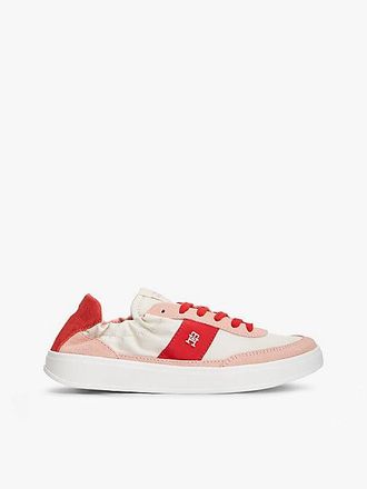 Tommy Hilfiger Suede Scrunch Back Trainers