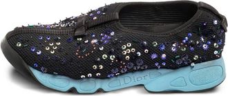 Dior Sneakers con paillettes - Nero