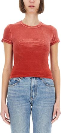 Alexander Wang T-Shirt With Logo-Donna