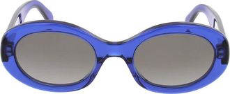 Celine Gafas de sol ovaladas Triomphe - Accessories - unisex - Azul - ONE SIZE