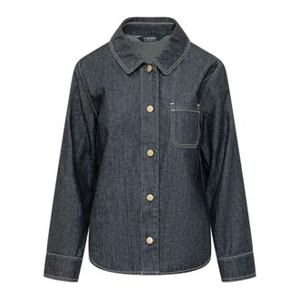 Max Mara Enfasi Denim Shirt - female - Max Mara - Denim Jackets - Blue - XS - Jackets
