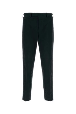 Pantaloni Torino Black Stretch Cotton Pant