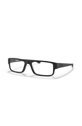 Oakley 51mm Rectangle optical glasses in Black at Nordstrom