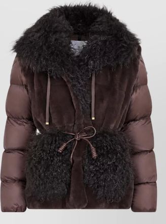 Moncler down quilted 2-in-1 puffer jacket