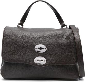 Zanellato Dark Brown Postina Satchel