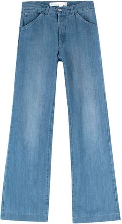 Victoria Beckham High Waisted Wide Leg Jeans Size 27/69
