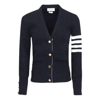 Thom Browne (WMNS) THOM BROWNE Cardigan Navy FKC207A-00219-415