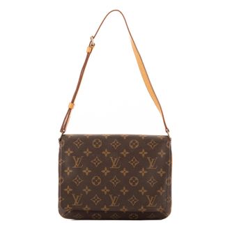 Louis Vuitton Pre-owned Womens Musette Tango Crossbody - Brown - One Size