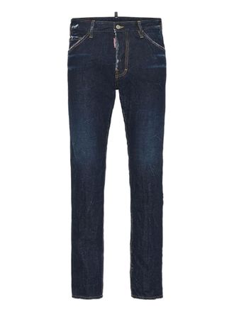 Dsquared2 distressed-detail jeans - men - Fabric - 46 - Blue