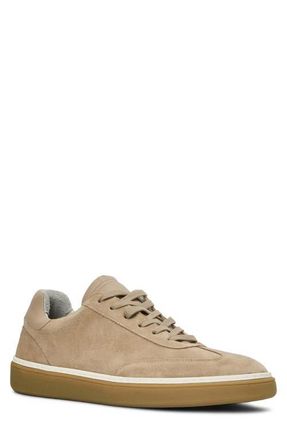 Aquatalia Milano Sneaker in Sand Suede at Nordstrom, Size 10.5