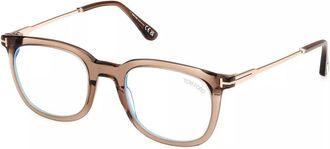 Tom Ford Mens Opticals Shiny Light Brown 50mm Opticals