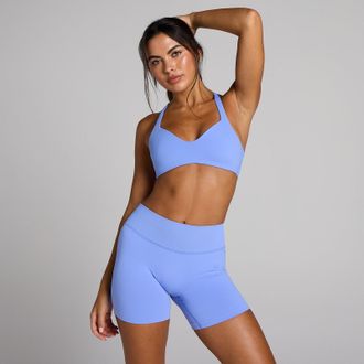 MyProtein Sujetador deportivo Tempo de espalda cruzada para mujer de MP - Cornflower Blue - XS