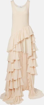 Xu Zhi Abito lungo asimmetrico