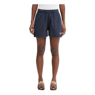 Maison Kitsun&eacute; Donna, Pantaloncini, Blu, S, new