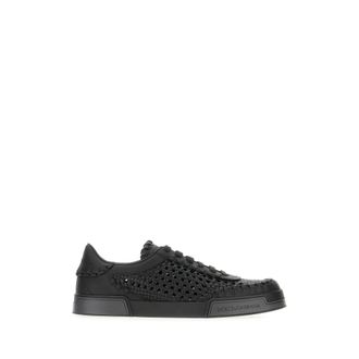 Dolce & Gabbana Sneakers, male, Black, Size: 8 US Portofino Yacht shoes