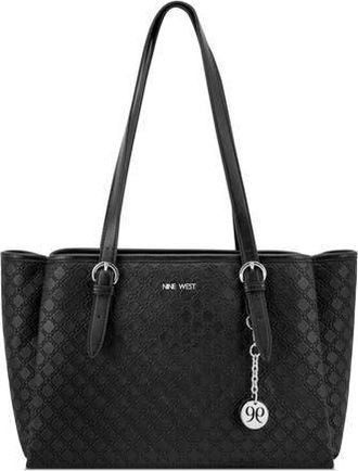 Nine West Kieran Carryall Tote Bag in Black at Nordstrom Rack