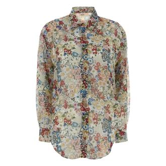 Khaite Dames, Blouses & Shirts, Veelkleurig, Maat: M Zijde