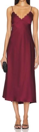Katie May Jessica Dress In Bordeaux