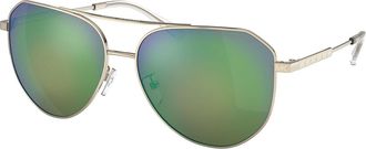 Michael Kors MK1109 CHEYENNE 10148G Womens Sunglasses Gold Size 60