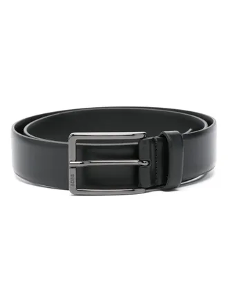 BOSS Holy-Allee 3 belt - men - Leather - 95 - Black