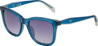 Tous STOB46 Womens Square Sunglasses - Blue - One Size
