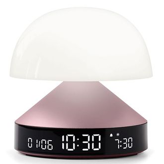 Lexon L&aacute;mpara De Noche Led Rosa Con Simulador De Amanecer