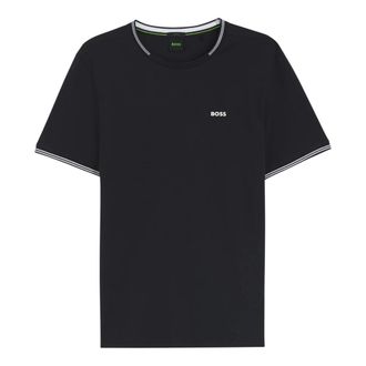 HUGO BOSS Tops, Heren, Blauw, L, Katoen, Taul T-shirt