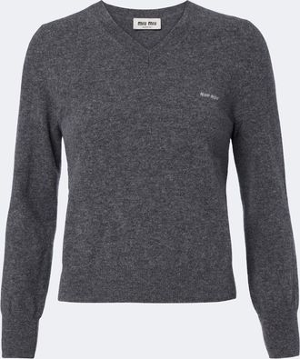 Miu Miu Pullover in lana vergine