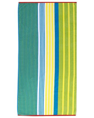 Superior Mira Striped Cotton Large Oversized Beach Towel