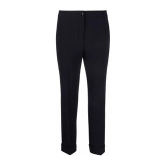 Etro Geknipte broek - Dames - Vrijetijds broeken - Zwart - XS - Broeken