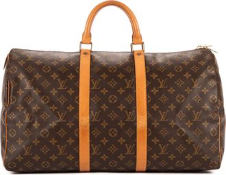 Louis Vuitton Pre-owned Womens Keepall 5 Travel Bag - Brown - One Size