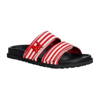 Msgm Msgm, Schoenen, Dames, Veelkleurig, 38 EU, Leer, Slippers