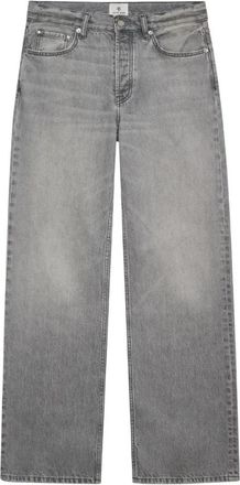 Anine Bing Hugh Jeans - Dames - Regular Fit Jeans - Grijs - W26 - Katoen - Jeans