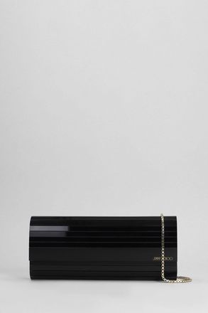 Jimmy Choo London Pochette Sweetie in acrilico nero