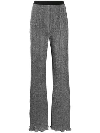 Alberta Ferretti Pantaloni svasati - Nero