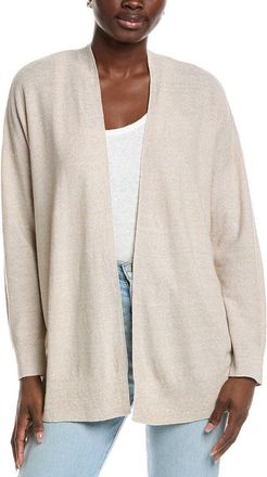 Eileen Fisher Long Linen-Blend Cardigan