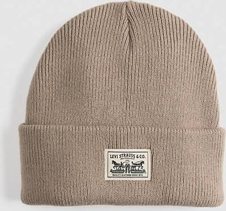 Levi's Backpatch Beanie - Mens - One Size - Neutral / Fungi
