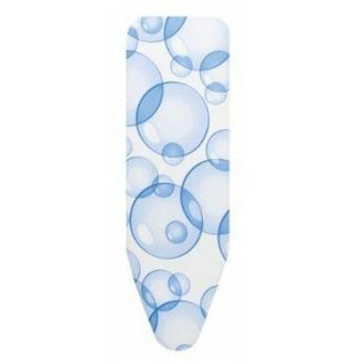 Brabantia Perfectflow Fodera con Mollettone 3D Textile, 135x45 cm, Bubbles - Brabantia