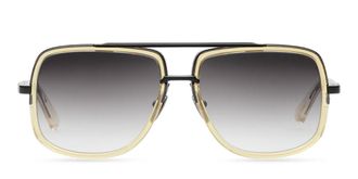 Dita Eyewear Mach-One DRX-2030-W-CLR-BLK-59 Mens Sunglasses Yellow Size 59