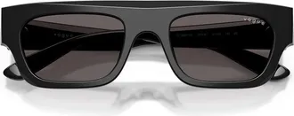 Vogue Sunglasses Vo5694 Su W44/87 Black/Smoke Gray Women