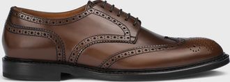 Doucal's Derby Doucals in pelle con motivo brogue